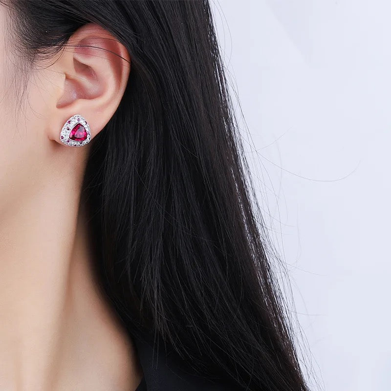 
                  
                    Rosa Nocturne Earrings
                  
                