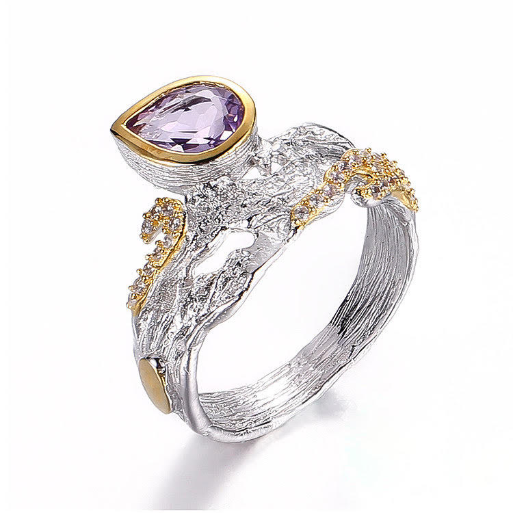 Ava Amethyst Ring